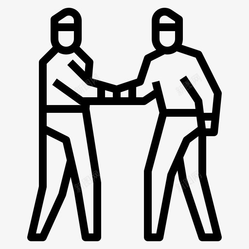 沟通虚拟形象业务svg_新图网 https://ixintu.com 领导力 沟通 虚拟 形象 业务 合作关系 大纲 图标