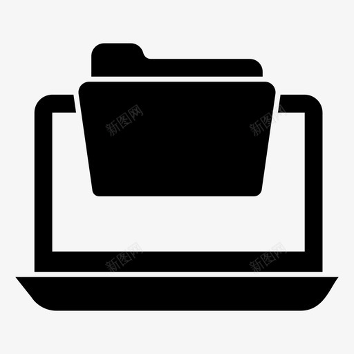 膝上型电脑文件夹膝上型电脑档案膝上型电脑活页夹svg_新图网 https://ixintu.com 膝上型 电脑 文件夹 文件 档案 活页 文档 一组 图示 矢量 矢量图