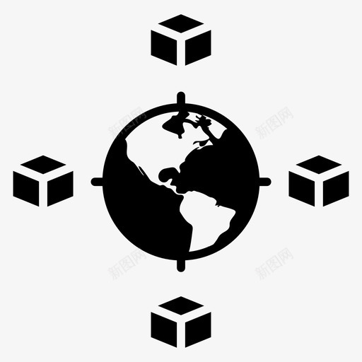 物流网络全球物流国际物流svg_新图网 https://ixintu.com 物流 网络 全球 国际物流 物流业 业务 全球网 物流配送 一体 立体 立体图