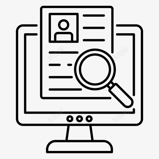 搜索配置文件人力资源搜索人才svg_新图网 https://ixintu.com 搜索 配置文件 人力资源 人才 用户 一组 文件 文件夹 向量 图标