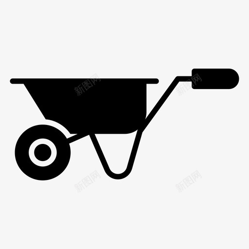手推车施工车一套建筑工具字形矢量图标svg_新图网 https://ixintu.com 手推车 施工车 工车 一套 建筑 建筑工 工具 字形 矢量 矢量图 图标