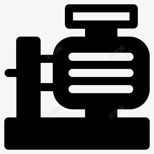 泵气泵充气svg_新图网 https://ixintu.com 气泵 充气 维护 电机 压力