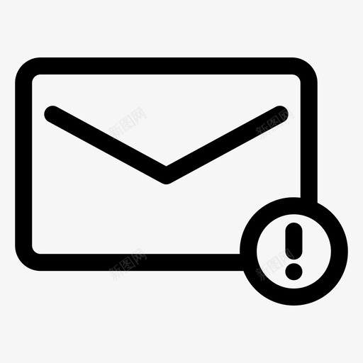 未发送电子邮件错误消息svg_新图网 https://ixintu.com 未发 发送 电子邮件 错误 消息 杂项