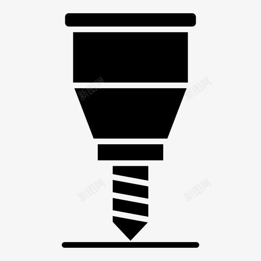 钻头建筑设备建筑工具svg_新图网 https://ixintu.com 工具 钻头 建筑 建筑工 建筑设备 切削 钻孔 图形 矢量 矢量图 图标