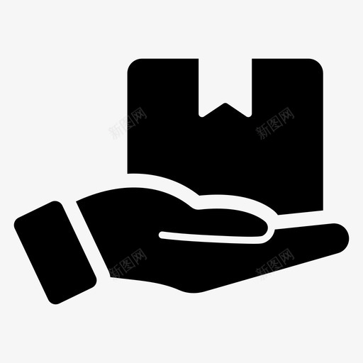 赠送包裹盒子纸板svg_新图网 https://ixintu.com 包裹 赠送 盒子 纸板 运输 交付 图示 集合