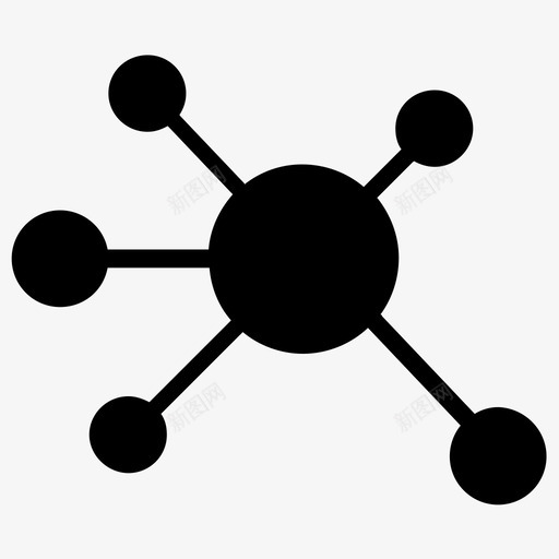 分子化学键化学成分svg_新图网 https://ixintu.com 化学 分子 化学键 成分 结构 结构化 教育 图标