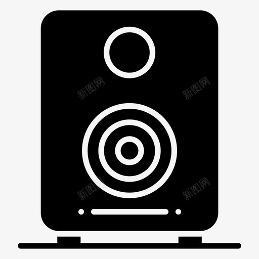 扬声器音频播放器音乐播放器svg_新图网 https://ixintu.com 扬声器 播放器 系统 音频 音乐 声音 音响 立体声 一套 技术 硬件