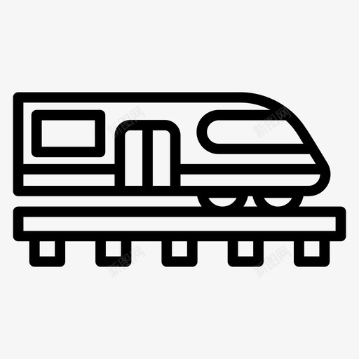 地铁电动火车铁路svg_新图网 https://ixintu.com 地铁 电动 火车 铁路 有轨 电车 交通工具 旅游 假日 线路 矢量