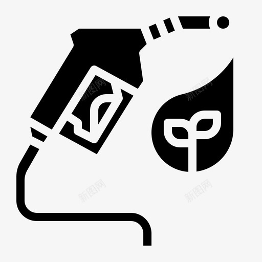 生物燃料分配器能源svg_新图网 https://ixintu.com 生物 燃料 能源 可再 再生 分配器 汽油 固体 图标