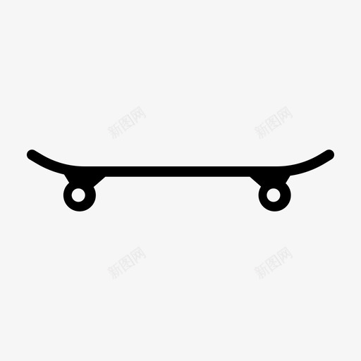 滑板sk8运动svg_新图网 https://ixintu.com 滑板 运动 车辆