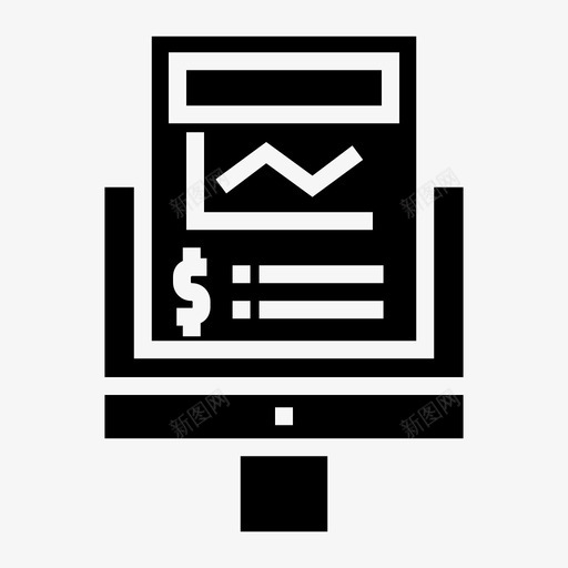 财务数据业务项目图示符svg_新图网 https://ixintu.com 财务 数据 业务 项目 图示