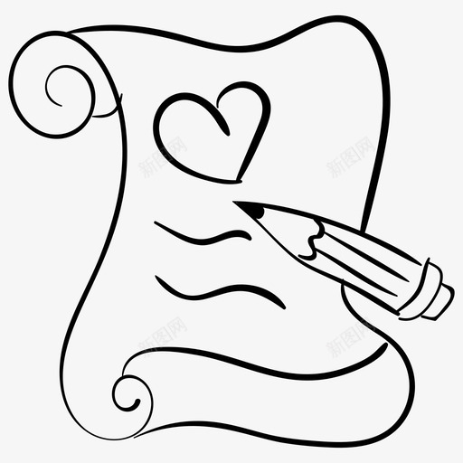 爱的文字情人节svg_新图网 https://ixintu.com 爱的 文字 情人节