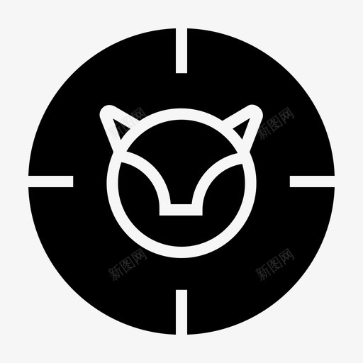 偷猎生态雕文svg_新图网 https://ixintu.com 偷猎 生态 雕文