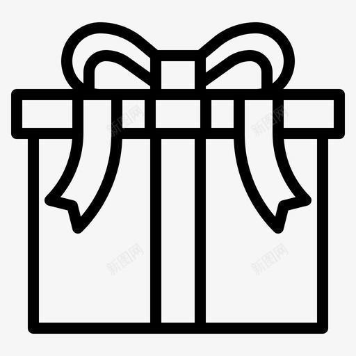 礼品盒奖品优惠券svg_新图网 https://ixintu.com 礼品盒 奖品 优惠券 婚礼 轮廓 图标