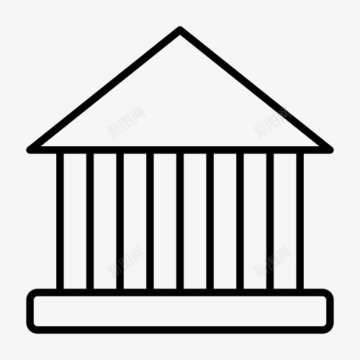 公司公寓部门svg_新图网 https://ixintu.com 公司 公寓 部门 办公室 房地 房地产 产金 融和 营销 线路 图标