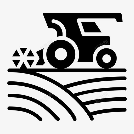 收割车农业机械农用车svg_新图网 https://ixintu.com 收割 农业机械 农用车 农场 规划师 园艺 农业 第卷 雕文