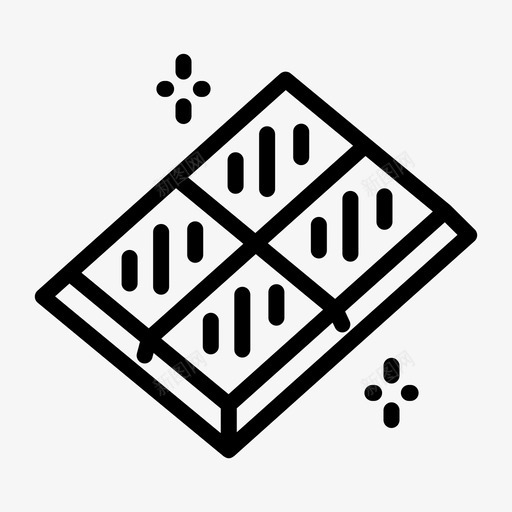 巧克力条甜svg_新图网 https://ixintu.com 巧克力 条甜 杂行