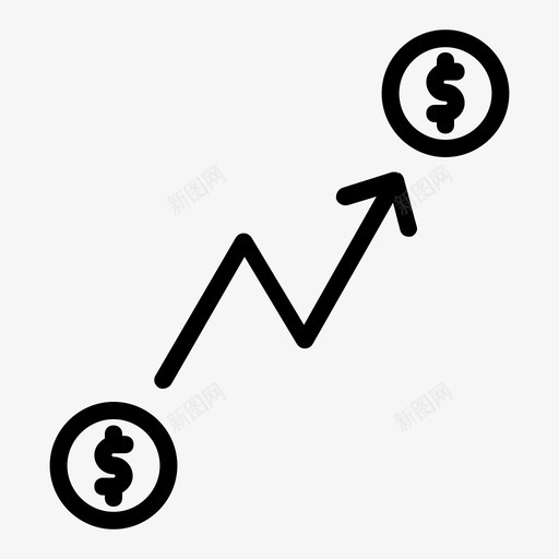 上涨趋势股票投资svg_新图网 https://ixintu.com 上涨 趋势 股票投资