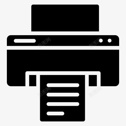 印刷机喷墨打印机排版机svg_新图网 https://ixintu.com 印刷机 排版机 喷墨 打印机 商务 金融 字形 矢量 矢量图 图标