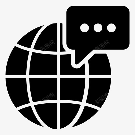 全球通信通信网络全球网络svg_新图网 https://ixintu.com 全球 全球通 通信 通信网络 网络互联 网信息 信息 信息流 流媒体 广播 图标