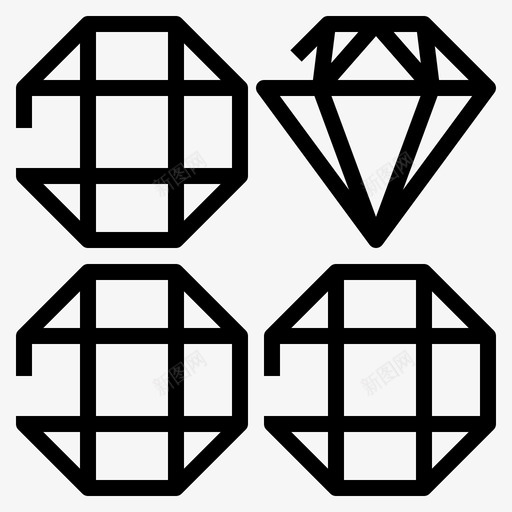 差异化营销产品svg_新图网 https://ixintu.com 战略 差异化 营销 产品 大纲 图标