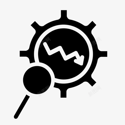 故障分析统计分析图示符svg_新图网 https://ixintu.com 故障 分析 统计分析 图示