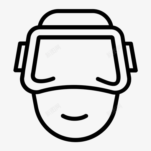 虚拟游戏游戏成瘾电影svg_新图网 https://ixintu.com 游戏 成瘾 虚拟 电影 虚拟现实 眼镜 习惯
