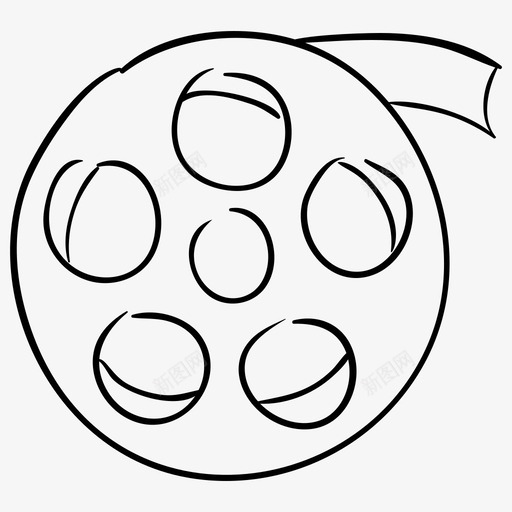 照相机卷轴黑色胶片老电影svg_新图网 https://ixintu.com 卷轴 照相机 电影 黑色 胶片 老式 一套 多媒体 视频 电影院 院线