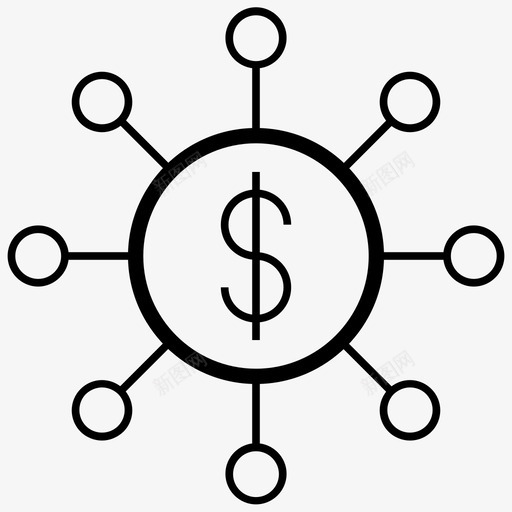 金融服务捐款货币网络svg_新图网 https://ixintu.com 服务 金融服务 捐款 货币 网络 自动 取款机 预付费
