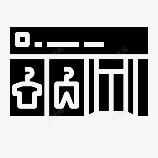 视觉营销商店营销实体图标集svg_新图网 https://ixintu.com 营销 视觉 商店 实体 实体图 图标