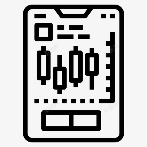 股票交易商业烛台svg_新图网 https://ixintu.com 股票 交易 交易商 商业 烛台 市场 在线 课程 大纲 图标
