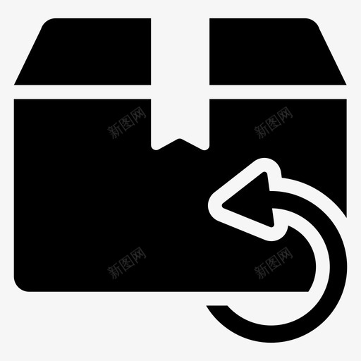 包裹退回产品退回装运和交付图示符集合svg_新图网 https://ixintu.com 退回 包裹 产品 装运 交付 图示 集合
