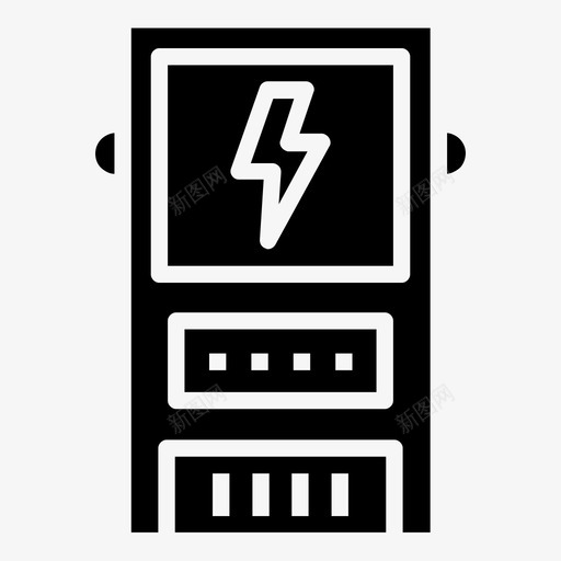 电表建筑及工具重电业雕文svg_新图网 https://ixintu.com 电表 建筑 工具 电业 雕文