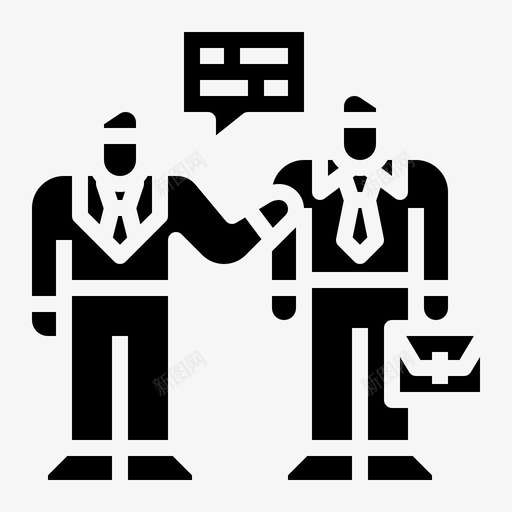 社会技能商业商人svg_新图网 https://ixintu.com 社会 技能 商业 商人 联系 在线 课程 图标 设置