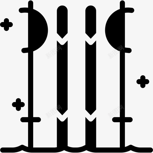 滑雪游戏冰svg_新图网 https://ixintu.com 滑雪 游戏 冰雪运动 运动 元素