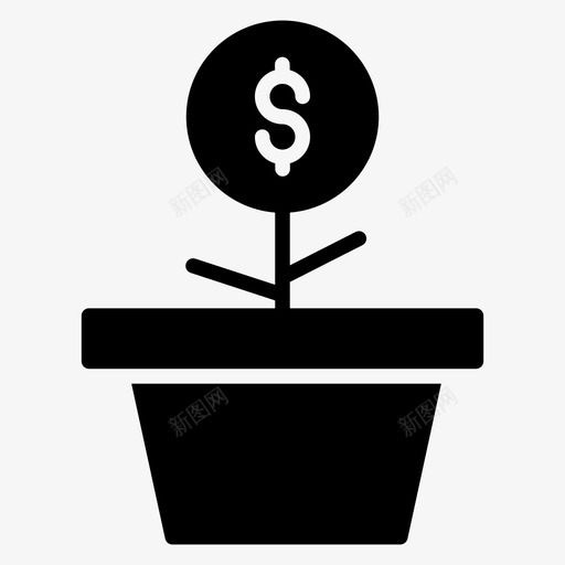 货币增长业务推进金融增长svg_新图网 https://ixintu.com 增长 货币 金融 向量 业务 推进 植物 盆栽 一套 商业 字形