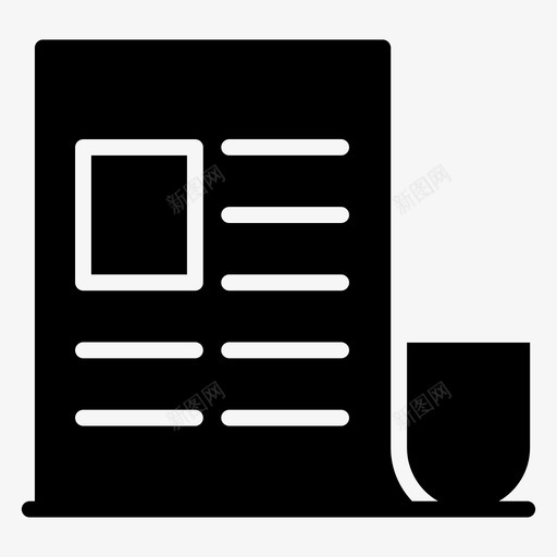 报纸期刊杂志svg_新图网 https://ixintu.com 报纸 期刊杂志 印刷机 阅读 印刷 字形 矢量 矢量图 图标
