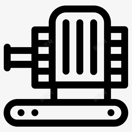 泵气泵充气svg_新图网 https://ixintu.com 气泵 充气 维护 电机 压力