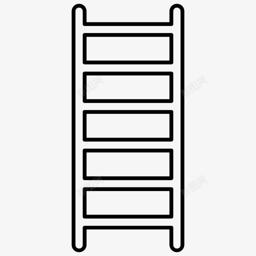 梯子设备五金svg_新图网 https://ixintu.com 梯子 子设备 五金 硬梯 工作