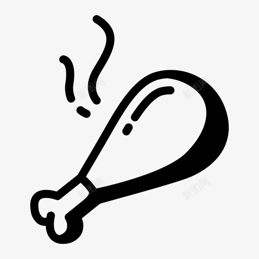 鸡腿杂013双svg_新图网 https://ixintu.com 鸡腿 杂双