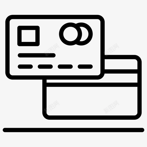 信用卡atm卡借记卡svg_新图网 https://ixintu.com 信用卡 卡卡 信用 借记卡 智能 智能卡 一套 会计 财务 矢量 矢量图