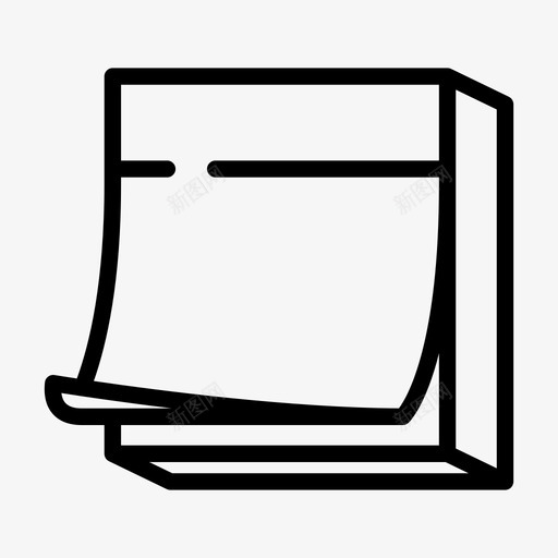 便签办公室黄色svg_新图网 https://ixintu.com 便签 黄色 办公室