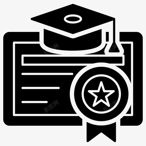 证书授权文件学位svg_新图网 https://ixintu.com 证书 授权 文件 学位 文凭 培训课程 在线培训 在线学习 图示 集合