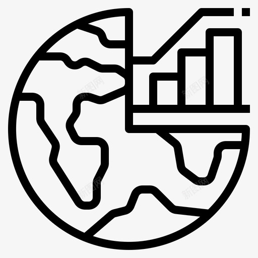 国内生产总值经济经济大纲图标集svg_新图网 https://ixintu.com 国内 生产总值 经济 大纲 图标