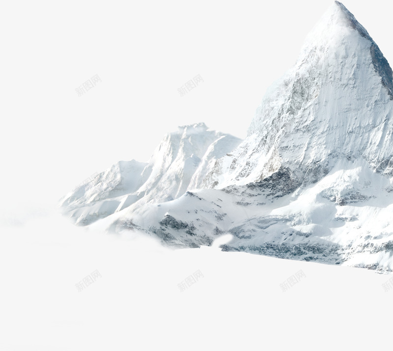 雪山圣诞png免抠素材_新图网 https://ixintu.com 雪山 圣诞