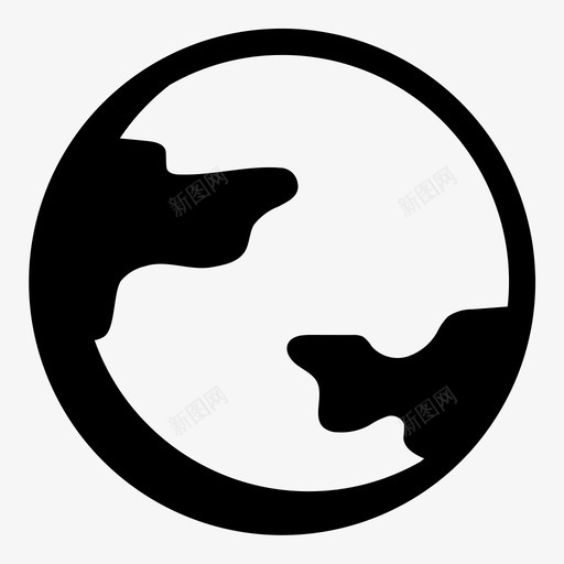 地球行星全世界svg_新图网 https://ixintu.com 地球 行星 全世界