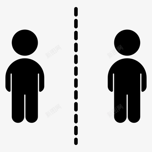 社交距离冠状病毒冠状病毒19型svg_新图网 https://ixintu.com 冠状 社交 距离 病毒型 病毒