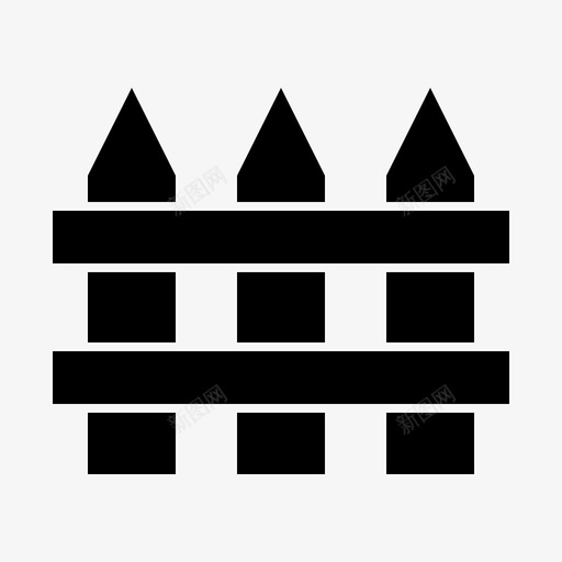 篱笆农业农场svg_新图网 https://ixintu.com 篱笆 农业 农场 花园 工具