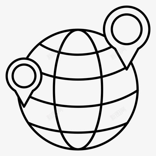 全球定位系统地球全球svg_新图网 https://ixintu.com 全球定位 系统 地球 全球 地图 世界 项目管理 第卷