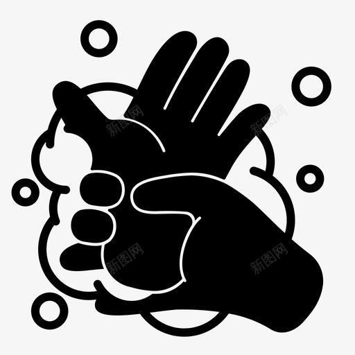 洗手冠状病毒手svg_新图网 https://ixintu.com 洗手 冠状 病毒 毒手 水手 手腕 固体